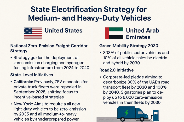 State electrification strategy for medium - and heavy-duty vehicles