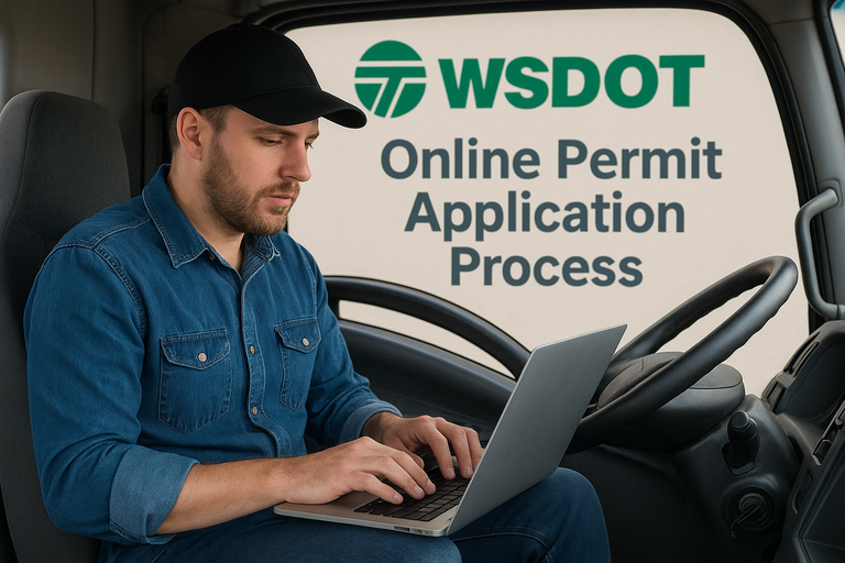 Online Permit Application Process through  www.washingtontruckingonline.com