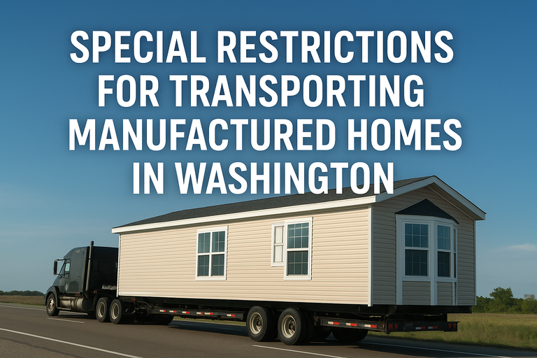 Manufactured Home Permit in Washington