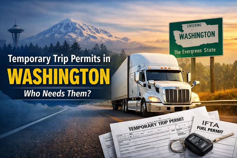 Temporary Trip Permits in Washington