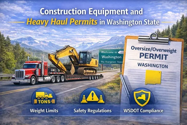 Construction Equipment and Heavy Haul Permits
