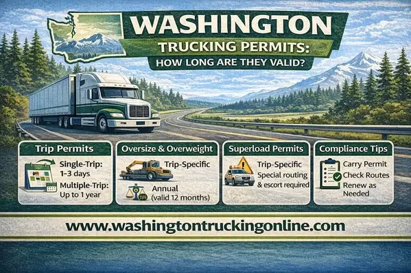 How Long Are Washington Trucking Permits Valid?