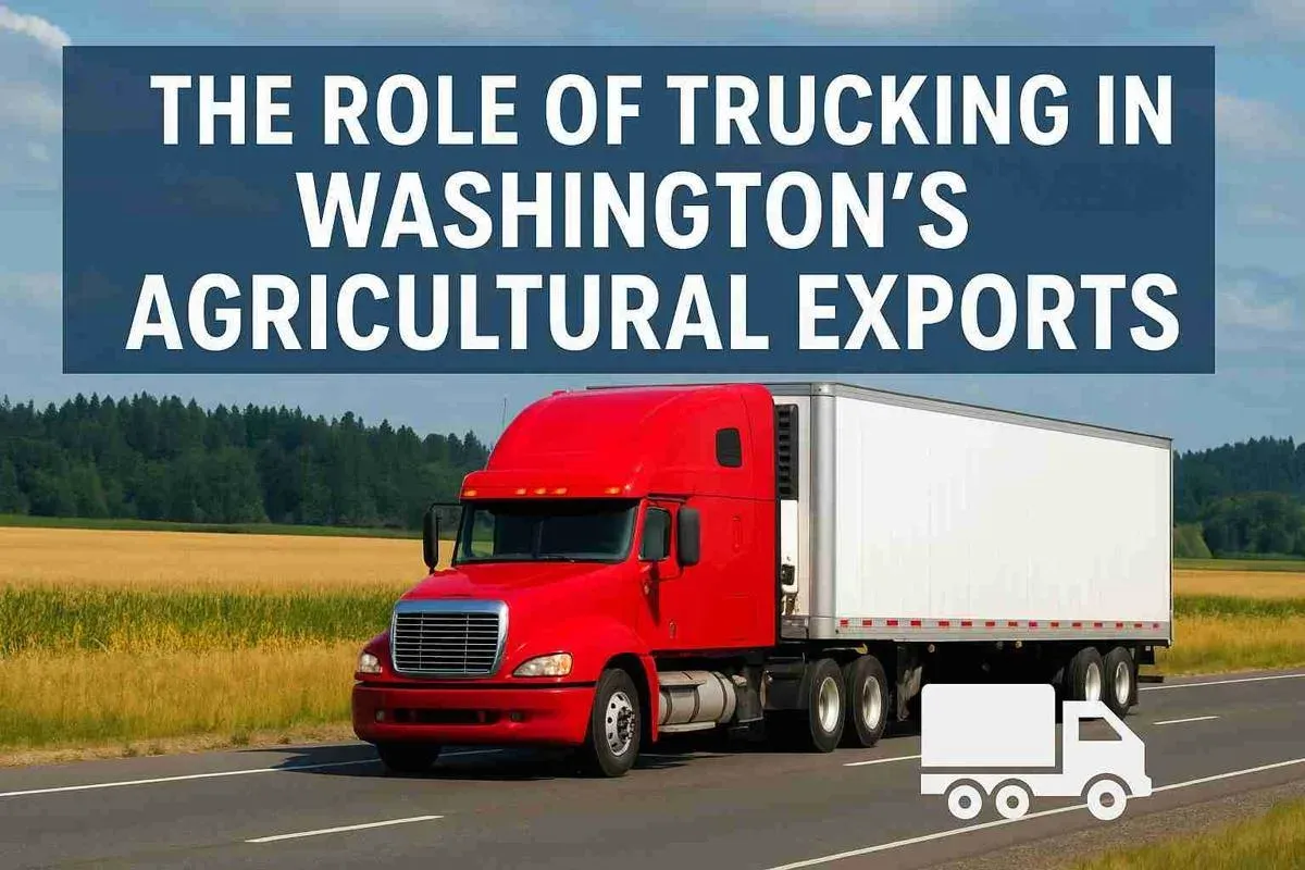 The role of trucking in Washington’s agricultural exports