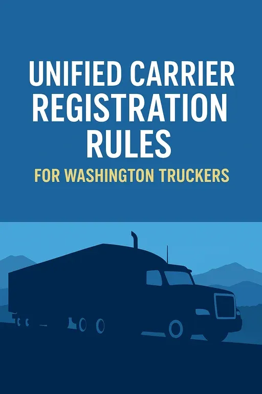 Unified Carrier Registration (UCR) Rules for Washington Truckers