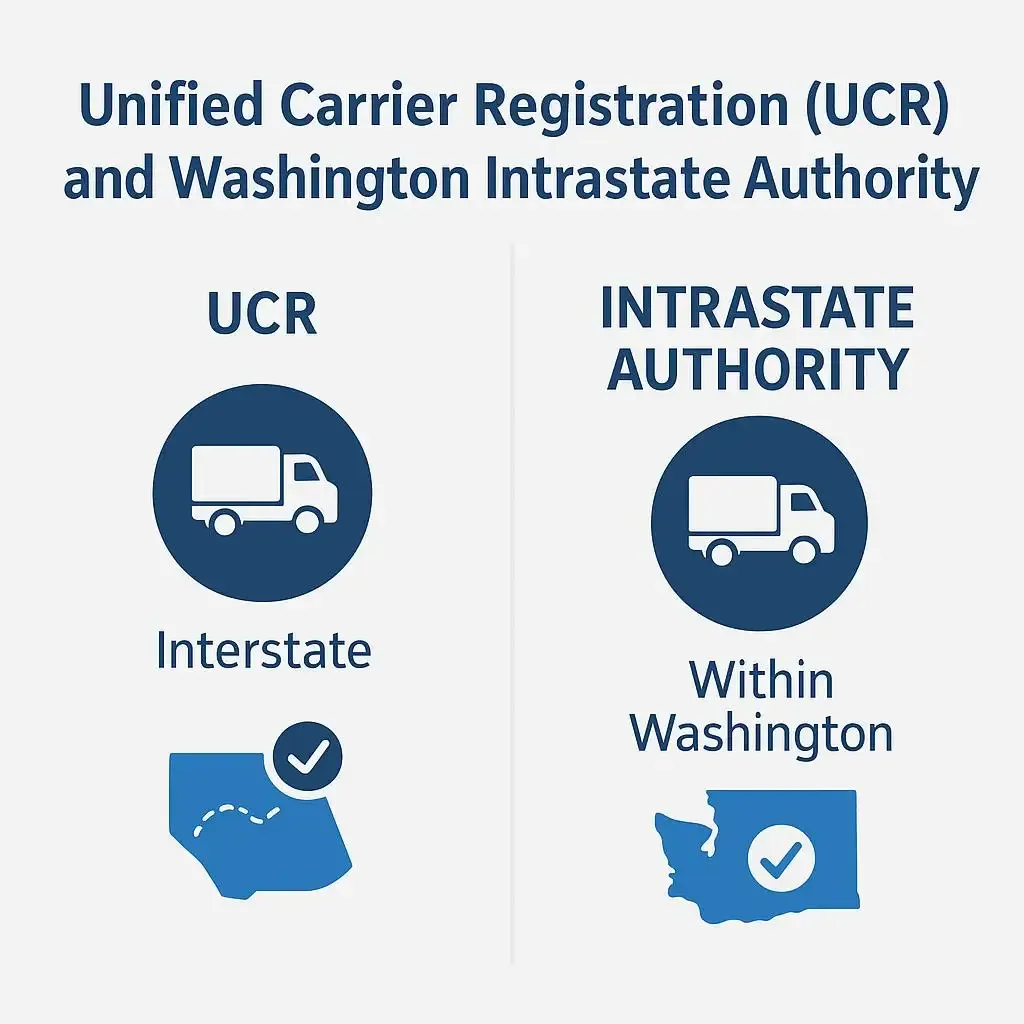 Unified Carrier Registration (UCR) and Washington intrastate authority