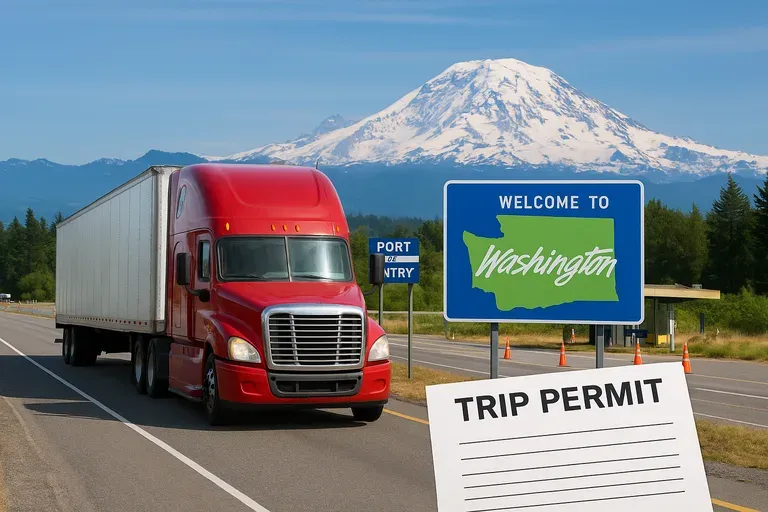 How to Apply for a Washington Trip Permit
