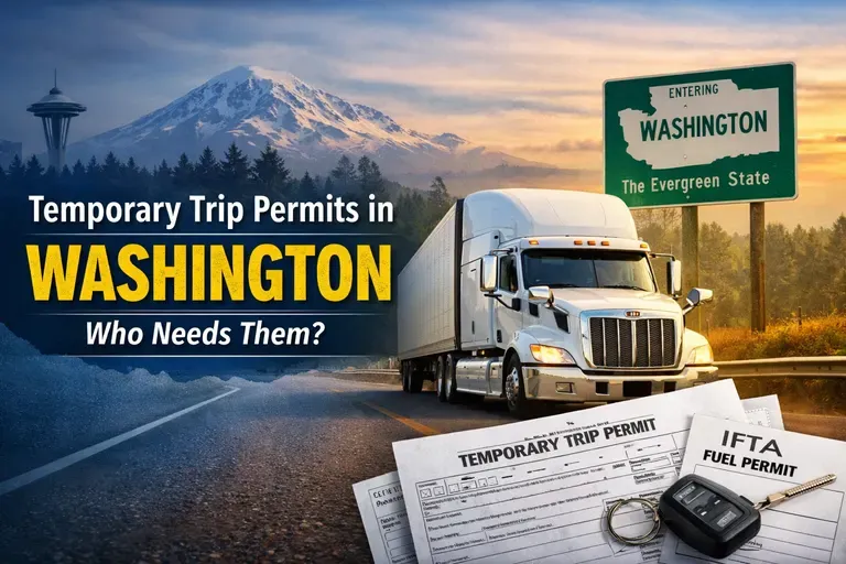 Temporary Trip Permits in Washington