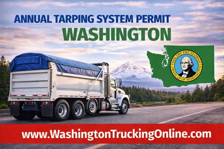 Who needs an annual tarping system permit in Washington