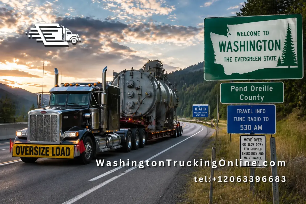 WSDOT multi-state permit trucking