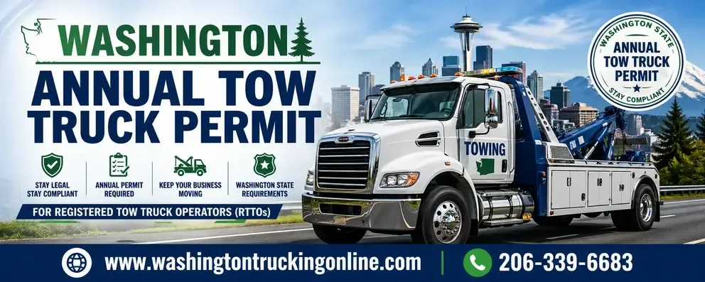 WASHINGTON ANNUAL TOW TRUCK PERMIT