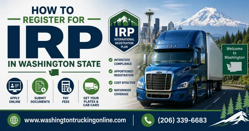 How to register for IRP in Washington State