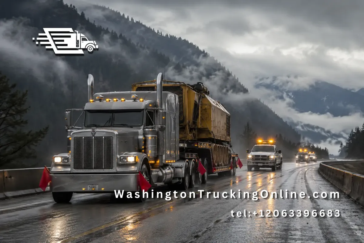 WSDOT permit weather conditions truck