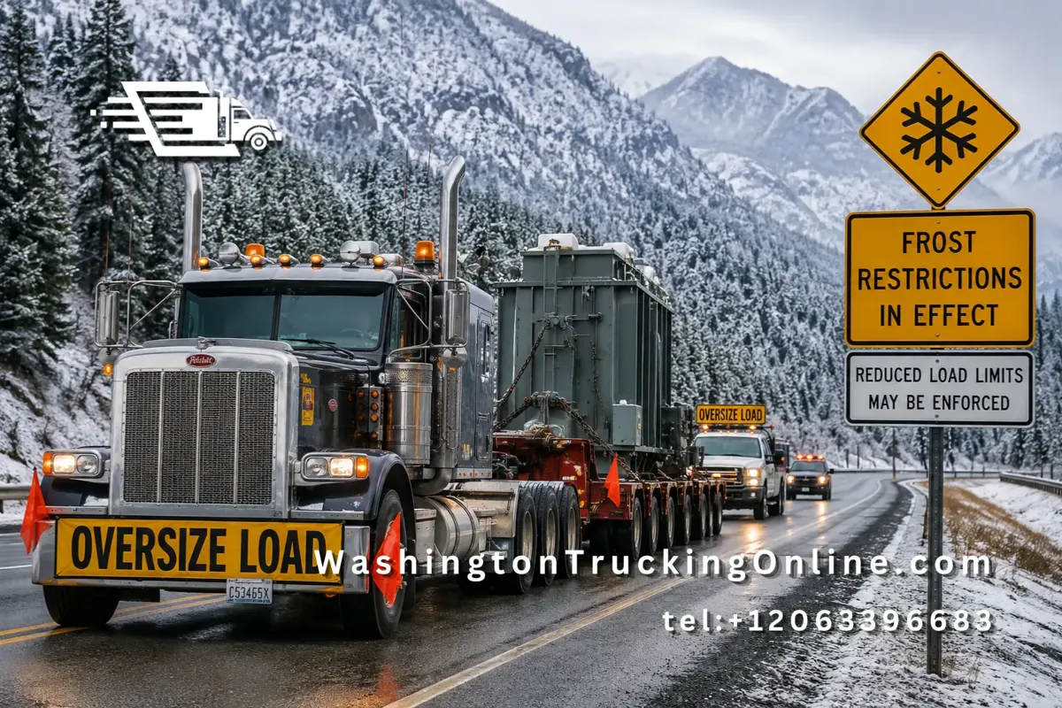 Washington frost law truck permit