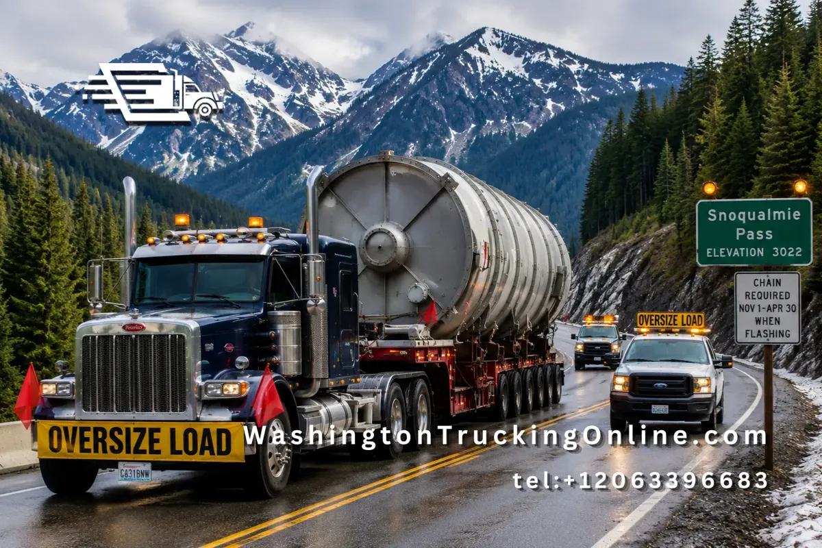 Washington mountain pass oversize permit