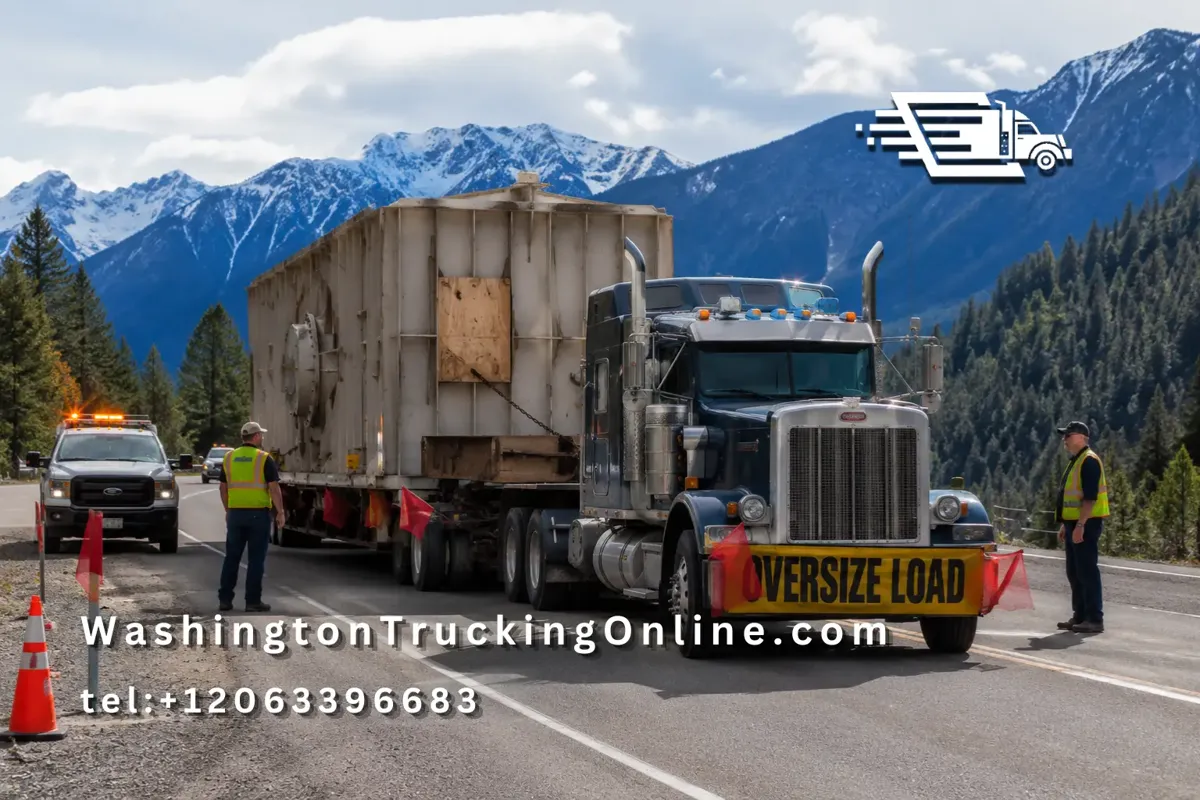 washington oversize permit load