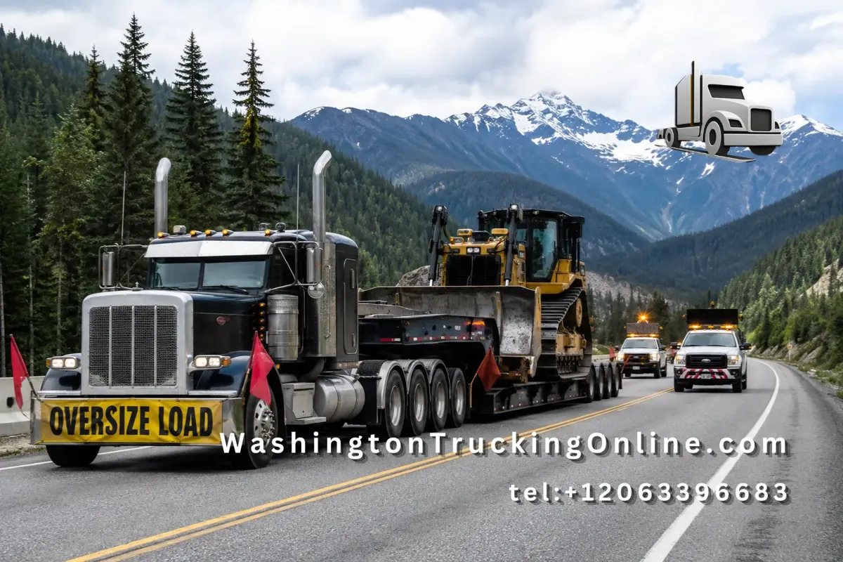 Washington oversize permit truck