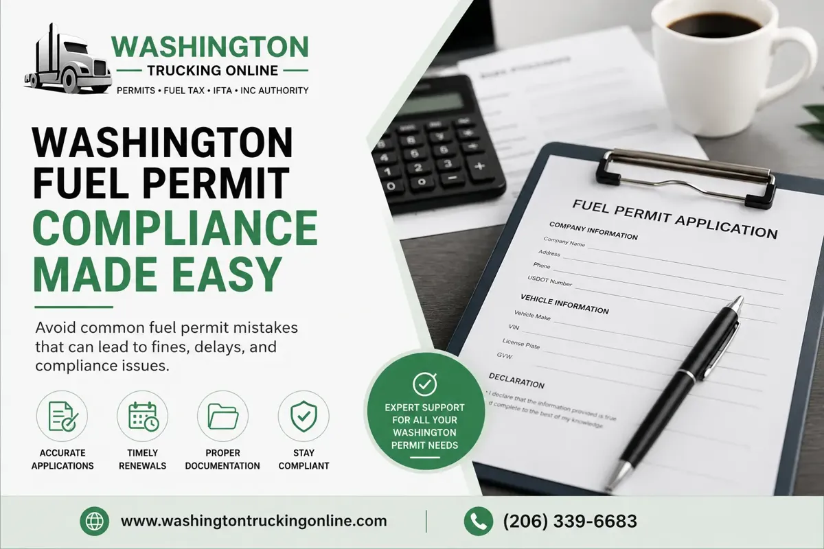 Washington fuel permit compliance
