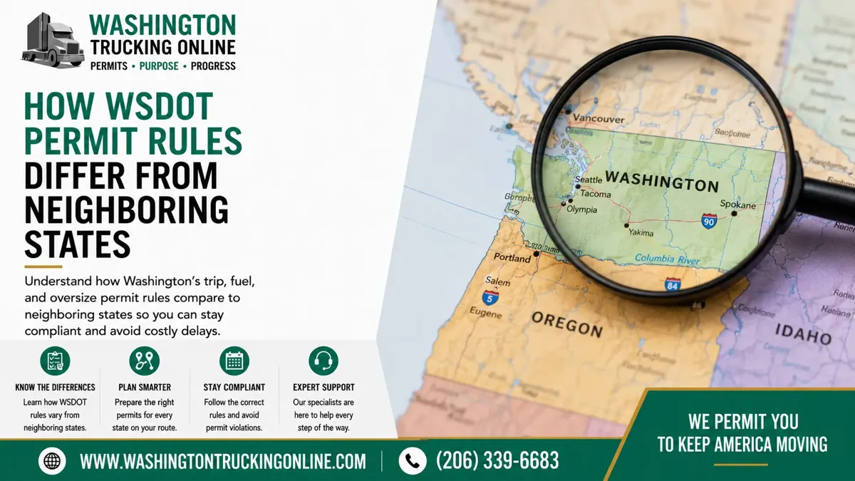 WSDOT permit rules