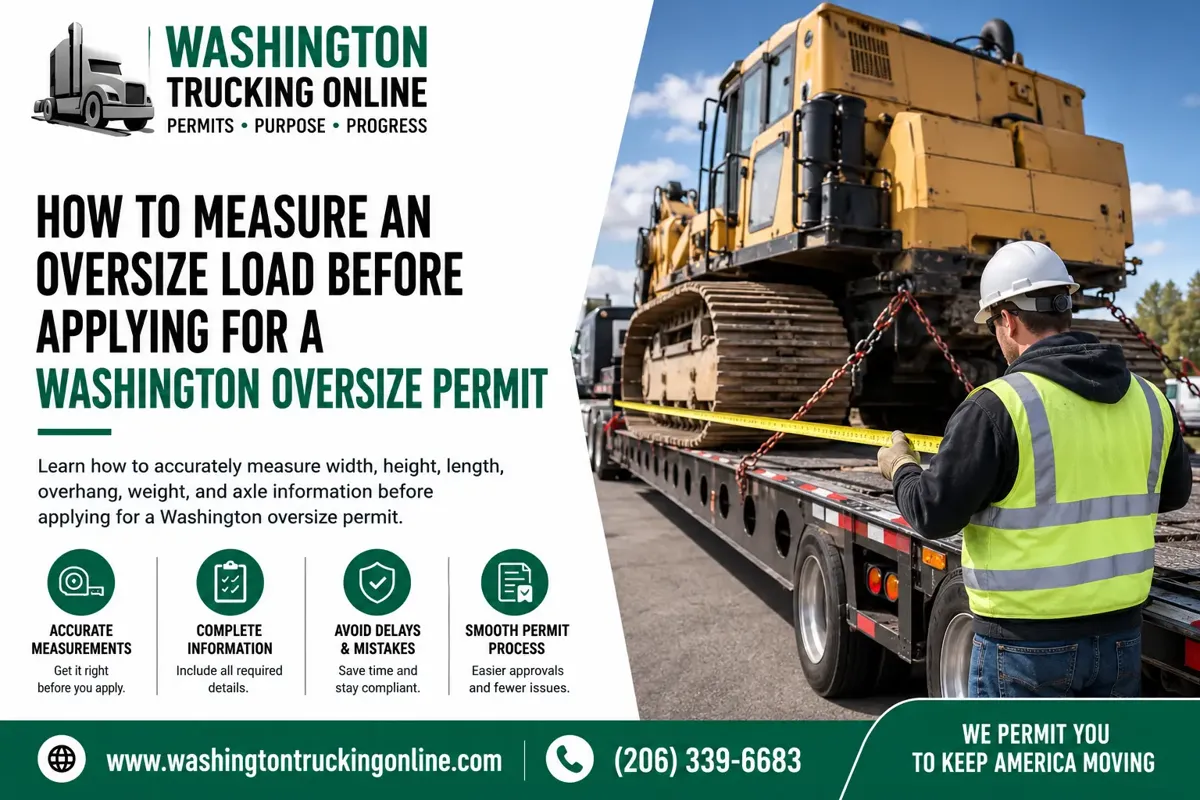 Washington Oversize Permit Measurement