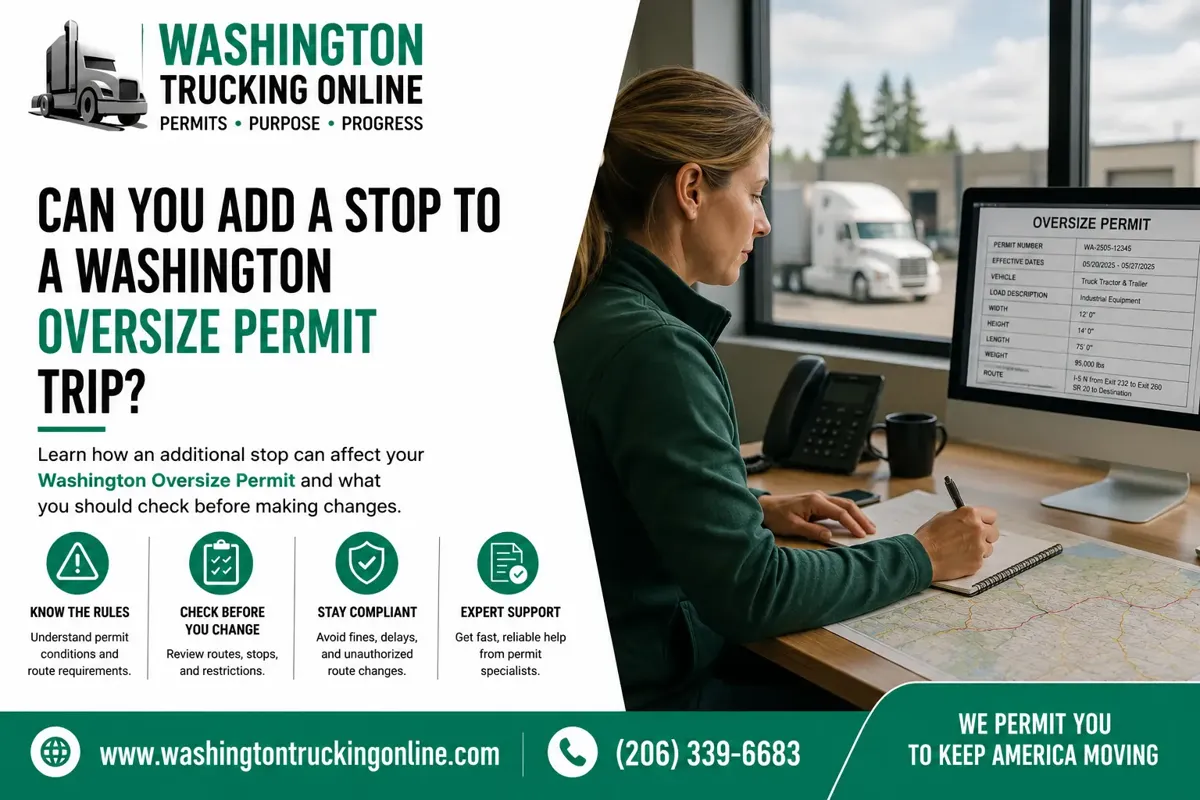 Washington Oversize Permit Stop Guide
