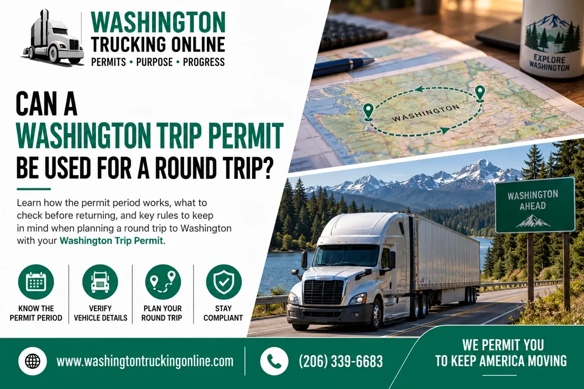 Washington Trip Permit Round Trip