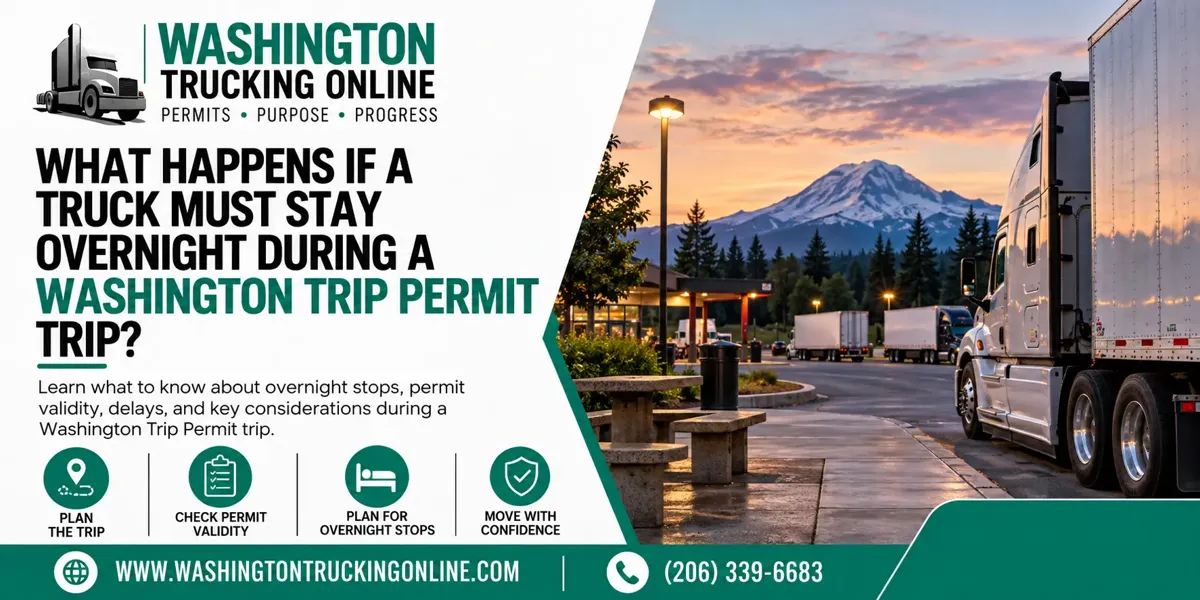 Washington Trip Permit Overnight Stop