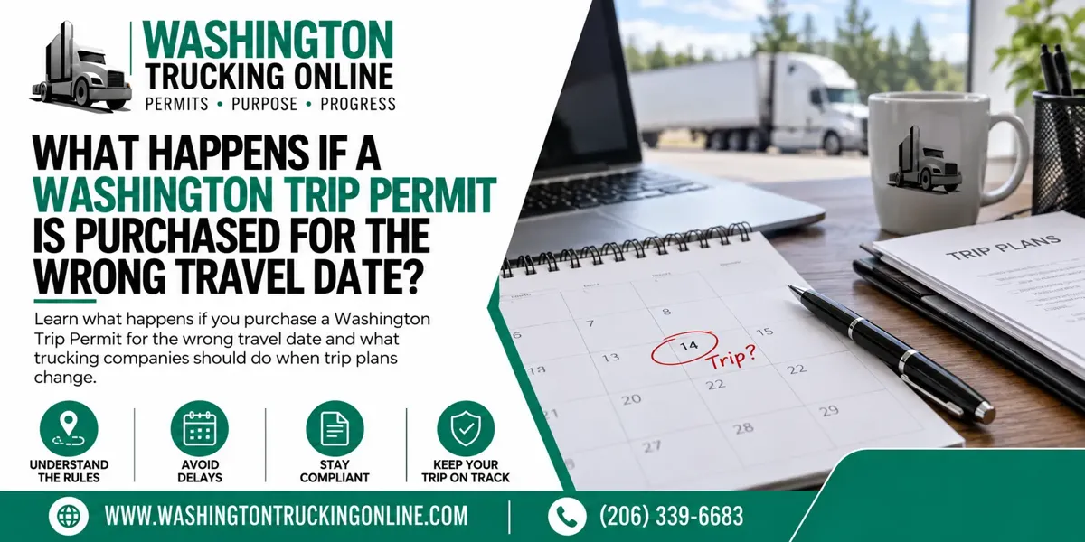 Washington Trip Permit Wrong Date