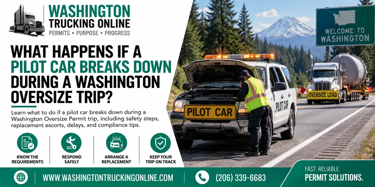 Washington Oversize Permit Pilot Car