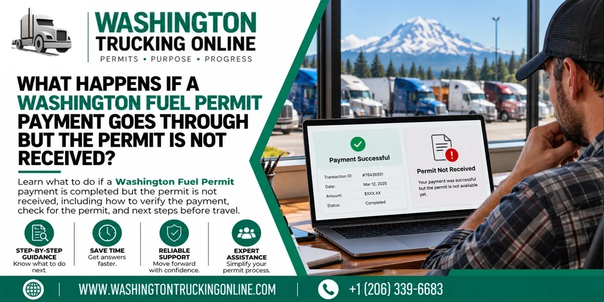 Washington Oversize Permit Overnight Stop