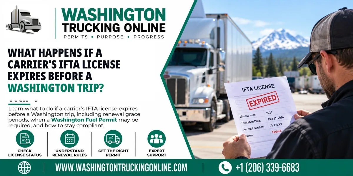 Washington Fuel Permit IFTA Expiry